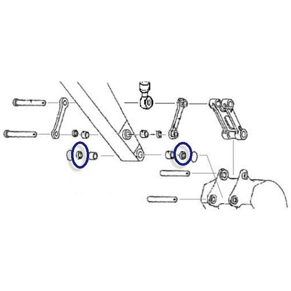 2445R220D6 Dipper Arm Seal fits Kobelco SK220, SK250, SK270