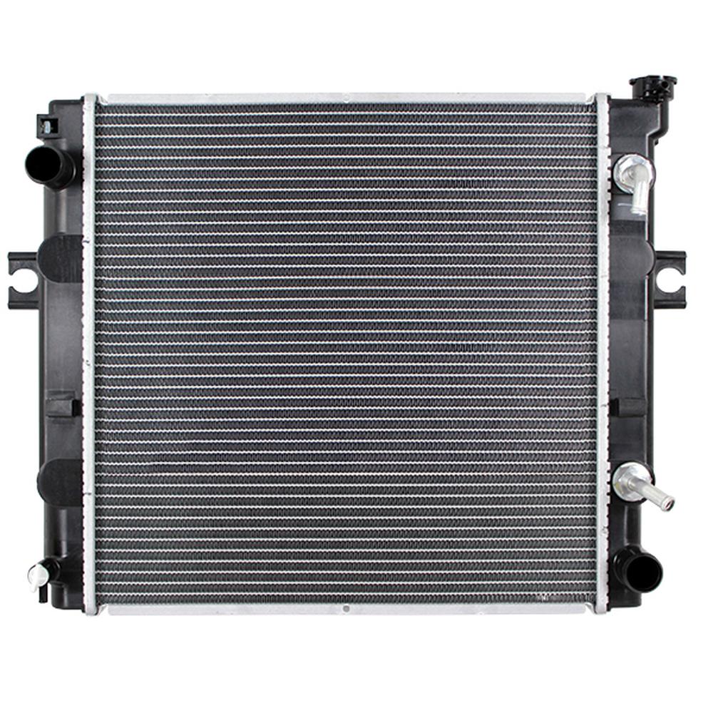 246250 Forklift Radiator, Fits Toyota, 17-3/4 x 17-5/8 x 1-7/8