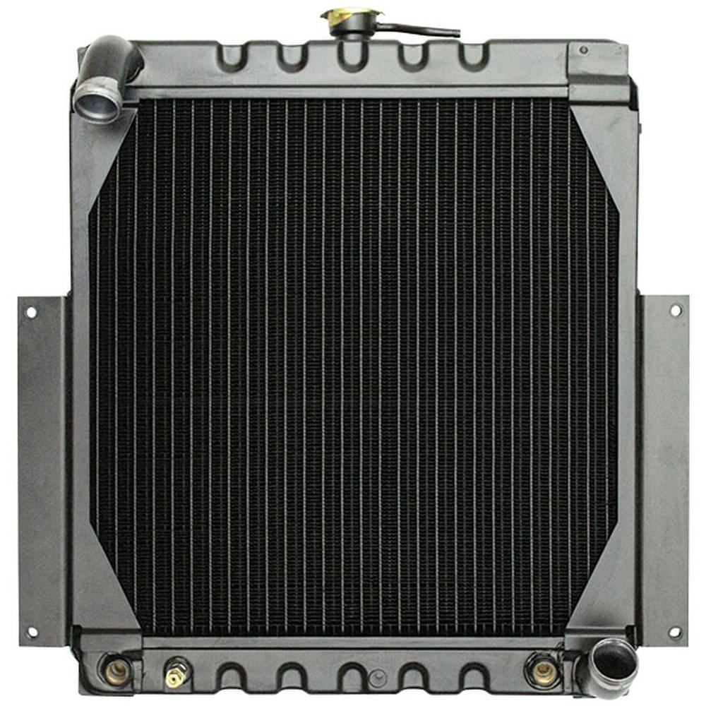 246274 Forklift Radiator, 17-5/8 x 18 x 3-1/8 - Fits Hyster H30H, H40H, H50H +