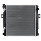 246312 Forklift Radiator - Fits Nissan - 16 3/4 x 17 1/2 x 1 7/8