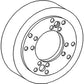 Brake Actuating Drum Fits Case/International Harvester Replaces 249021A3