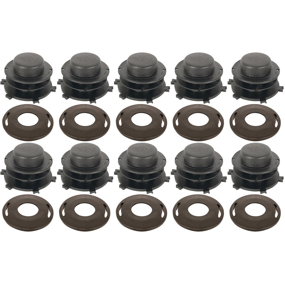Qty 10: Trimmer Head Spool & Cap Cover Fits Stihl Replaces 4002-713-3017