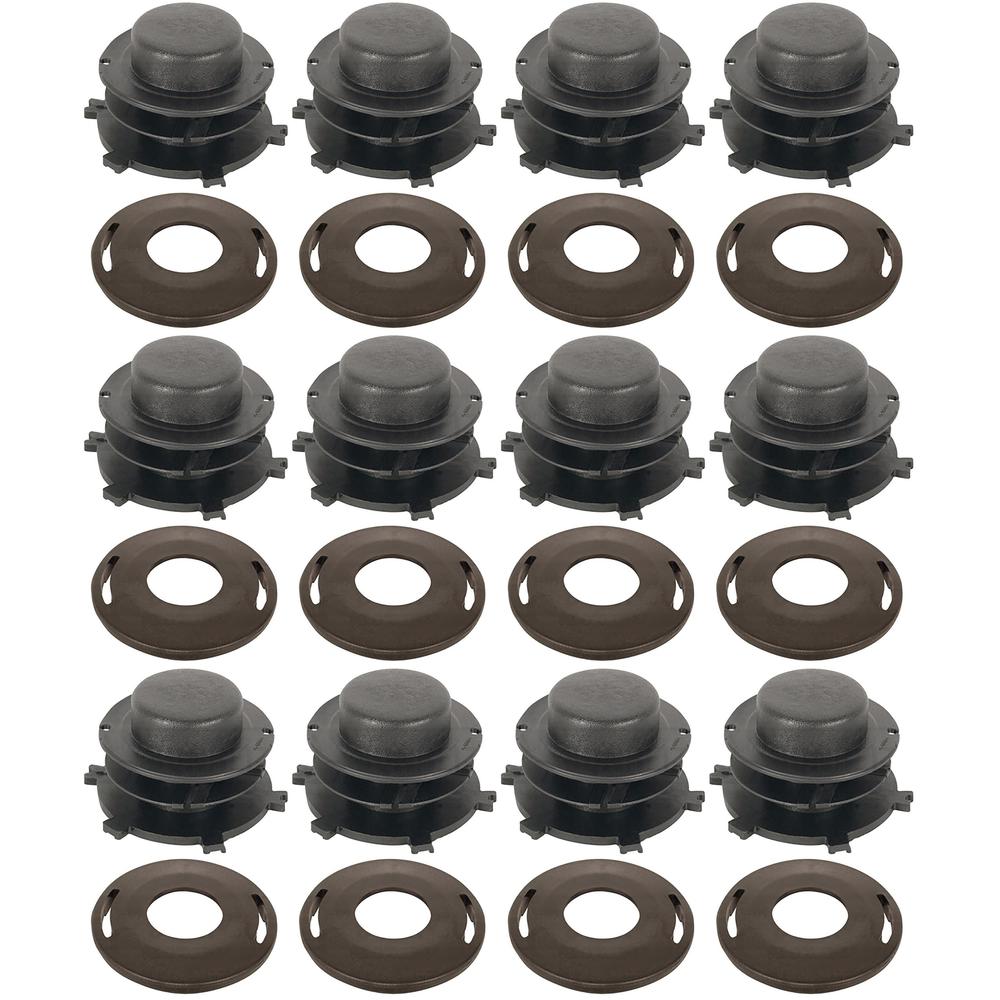 Qty 12: Trimmer Head Spool & Cap Cover Fits Stihl Replaces 4002-713-3017