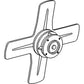 Fan Assembly Fits Case/International Harvester Replaces 131489C1