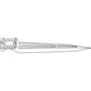LH Feeder Bar Tine 252181 Fits Ford New Holland 1426 280 281 283 285 286 420 425