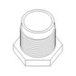 253533A1 New Feeder Jackshaft Drive Hub Fits Case-IH Combine Models 2344 +