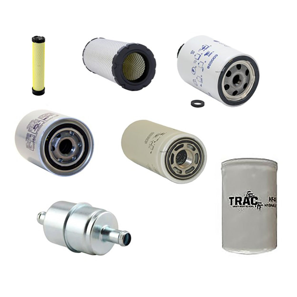 Maintenance Filter Kit Fits Case 570L XT (w/o Turbo) Loader Backhoes