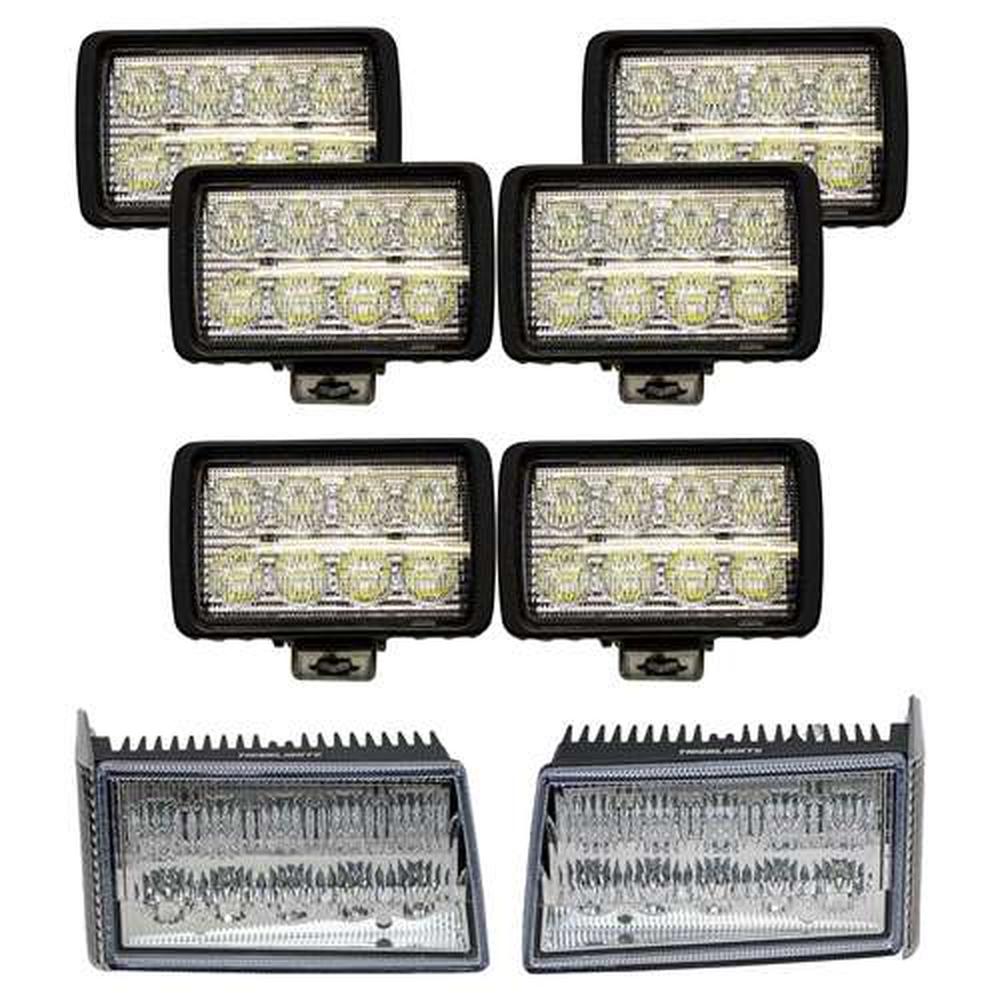 Complete Fits Case IH 5100-5200 Series Maxxum LED Light Kit