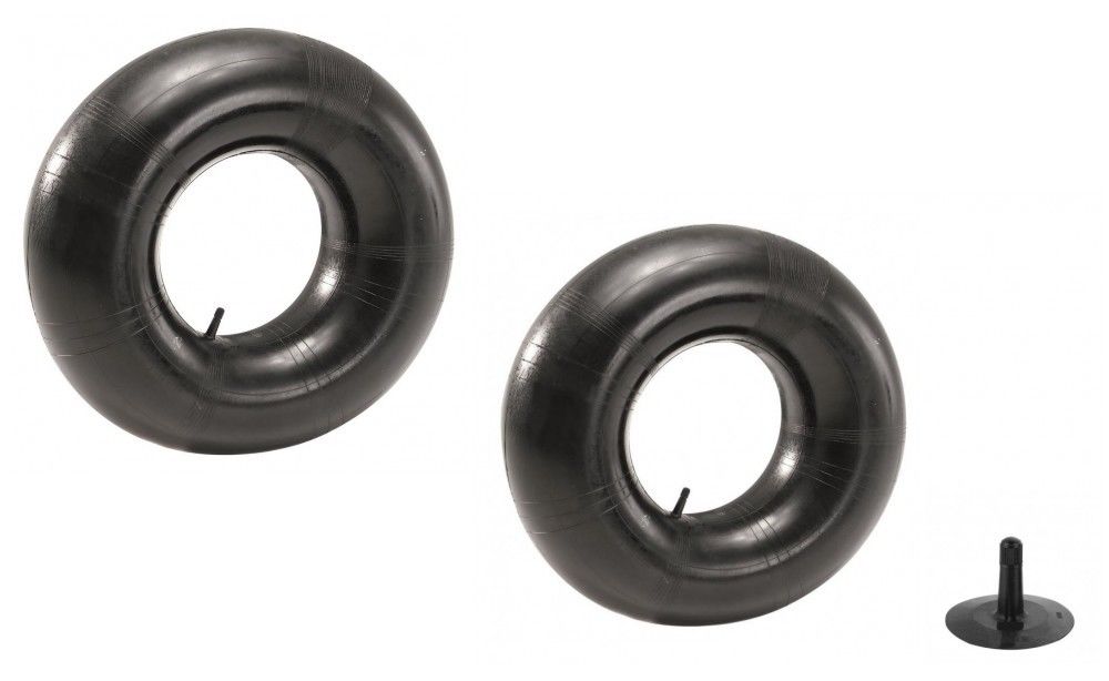 (2) Two Tire Inner Tubes 13x6.5-6 13x6.5x6 13-6.5-6 13 6.5 6 TR13 Straight Valve