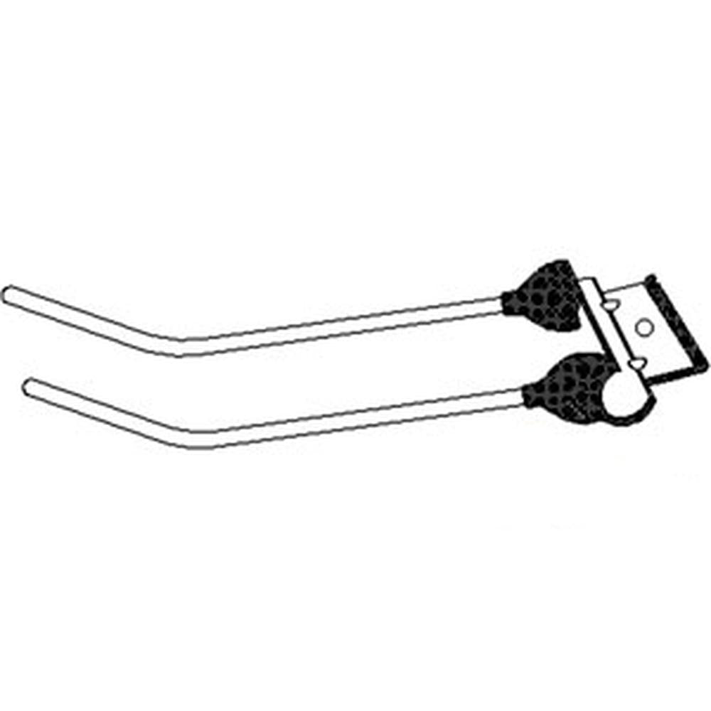 2 Prong Rubber Mounted Tooth Fits Massey Ferguson Replaces 1059176M1