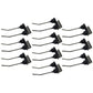 10 pack Rubber mount hay teeth to fit Vermeer baler 27997001