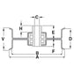 280-578 Flat Idler Fits Allis Chalmers