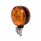 Tractor Round LED Amber Warning Light & Flasher Fits Kubota MAHINDRA YANMAR LONG