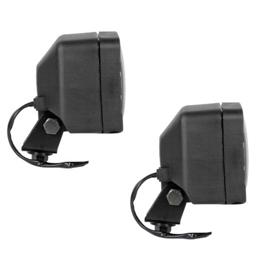 2 Pack 12 Volt Halogen Flood Lamps for Forklift 4" x 4.5" 55 Watt Bulb