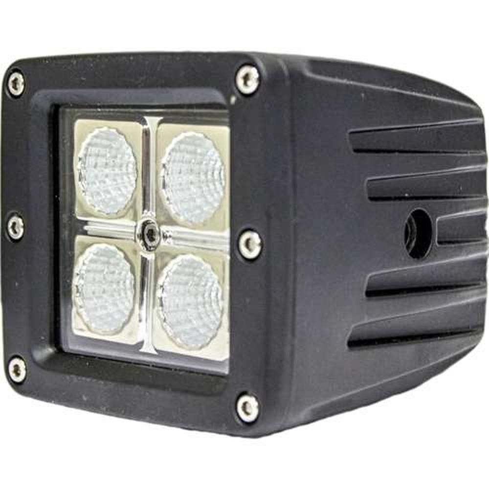 KM LED 3" x 3" Light - Flood Beam