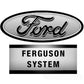 Fits Ford 9N 2N TRACTOR HOOD EMBLEM SET Fits Ferguson SYSTEM (2 piece) 2N16600