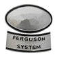 Fits Ford 9N 2N TRACTOR HOOD EMBLEM SET Fits Ferguson SYSTEM (2 piece) 2N16600