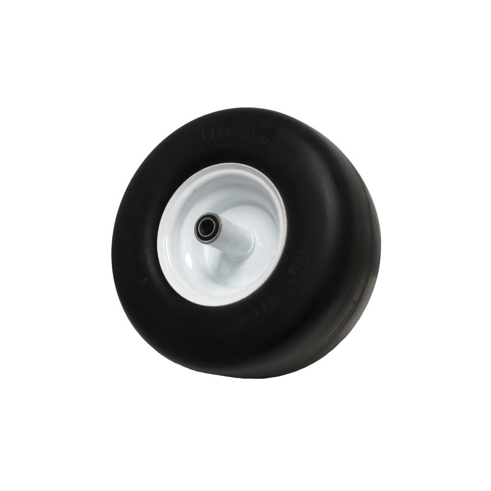 Flat Free Wheel 13x6.50-6 for Lawn Mowers Garden Tractors Golf Carts