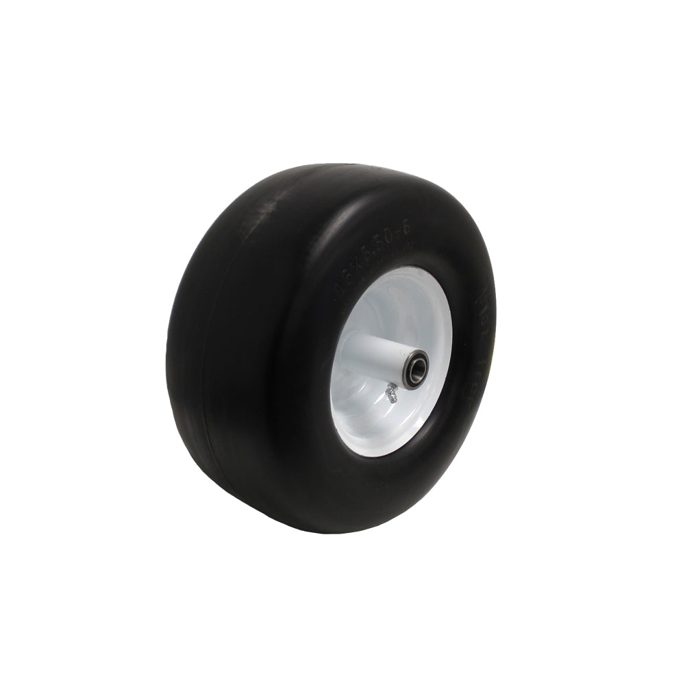 Flat Free Wheel 13x6.50-6 for Lawn Mowers Garden Tractors Golf Carts