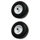 Flat Free Wheel 13x6.50-6 6" Rim 3/4" Bearings for Lawn Mowers Garden Tractor