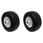 2 Pack of Flat Free Wheels
 Fits Universal Products Replaces 30263