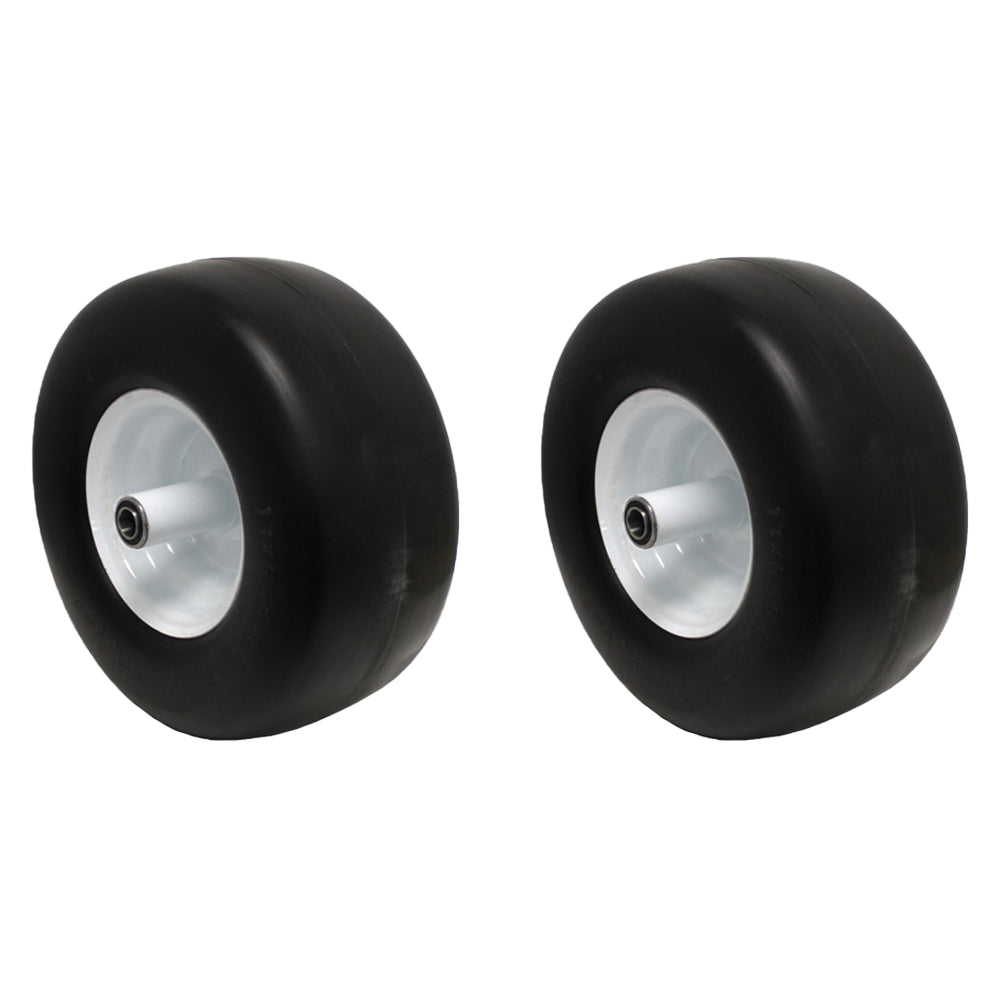 2 Pack of Flat Free Wheels
 Fits Universal Products Replaces 30263
