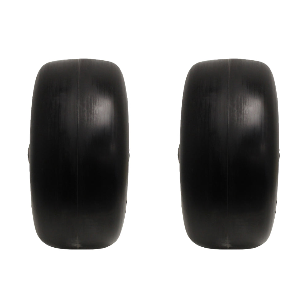 Flat Free Wheel 13x6.50-6 6" Rim 3/4" Bearings for Lawn Mowers Garden Tractor