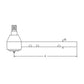 RH Tie Rod Fits Massey Ferguson Models
