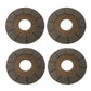 70277353 Set of 4 BRAKE DISCS for OLIVER 2-44 550 White 26 Spline