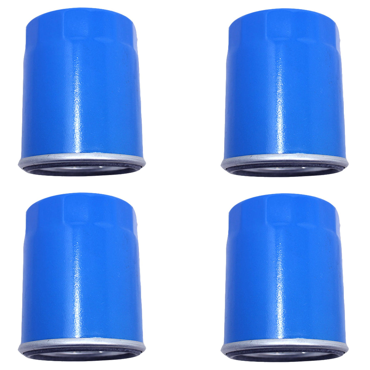 Qty 4: Spin-On Hydraulic Filter  Fits Komatsu Replaces 124450-35100