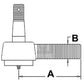 Drag Link End Fits Case/International Harvester Replaces 3040922R92