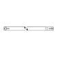 Tie Rod Tube Fits International B275 B414 3041063R1