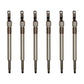 6 GLOW PLUGS Fits International INDUSTRIAL 2504 2656 2706 3514 3616 TD-340