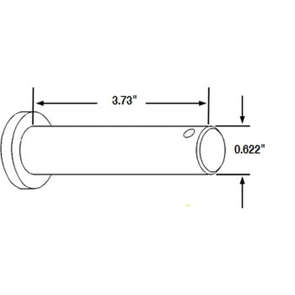 3069069R2 New Lift Arm Pin Fits Case-IH Tractor Models 385 395 484 485 +