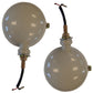 Set of (2) 310066F 12V Gray Head Lamps/Lights Fits Ford 2N 8N 9N 600 800 NAA