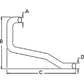 Exhaust Pipe Fits Ford 4000 1801 800 311051