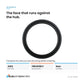Oil Seal Ring Fits Case/International Harvester Replaces 138867A1