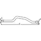 313808  Exhaust Pipe Fits Ford New Holland 4000 1.75" I.D. 56" Long