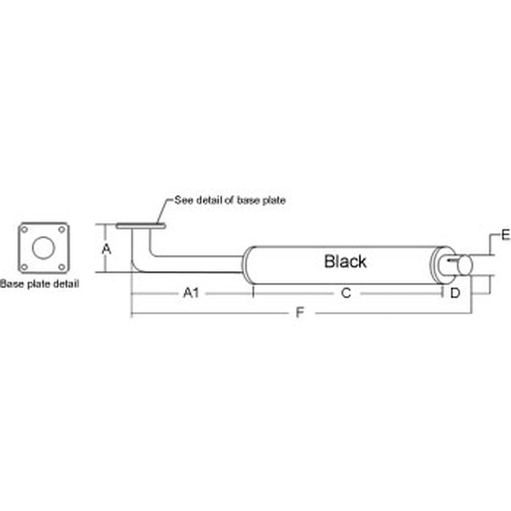 SBA314100350 Muffler Fits Ford Compact Tractor 1200 1500 1900 1100 1300 31410035