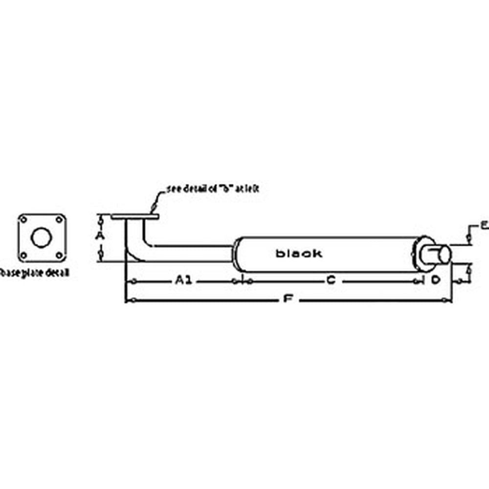 Muffler SBA314102140 Fits Ford New Holland 1920 2120 3415