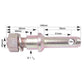 S.201 Lower Link Implement Mounting Pin (Fits CAT. 1) Fits Massey Ferguson