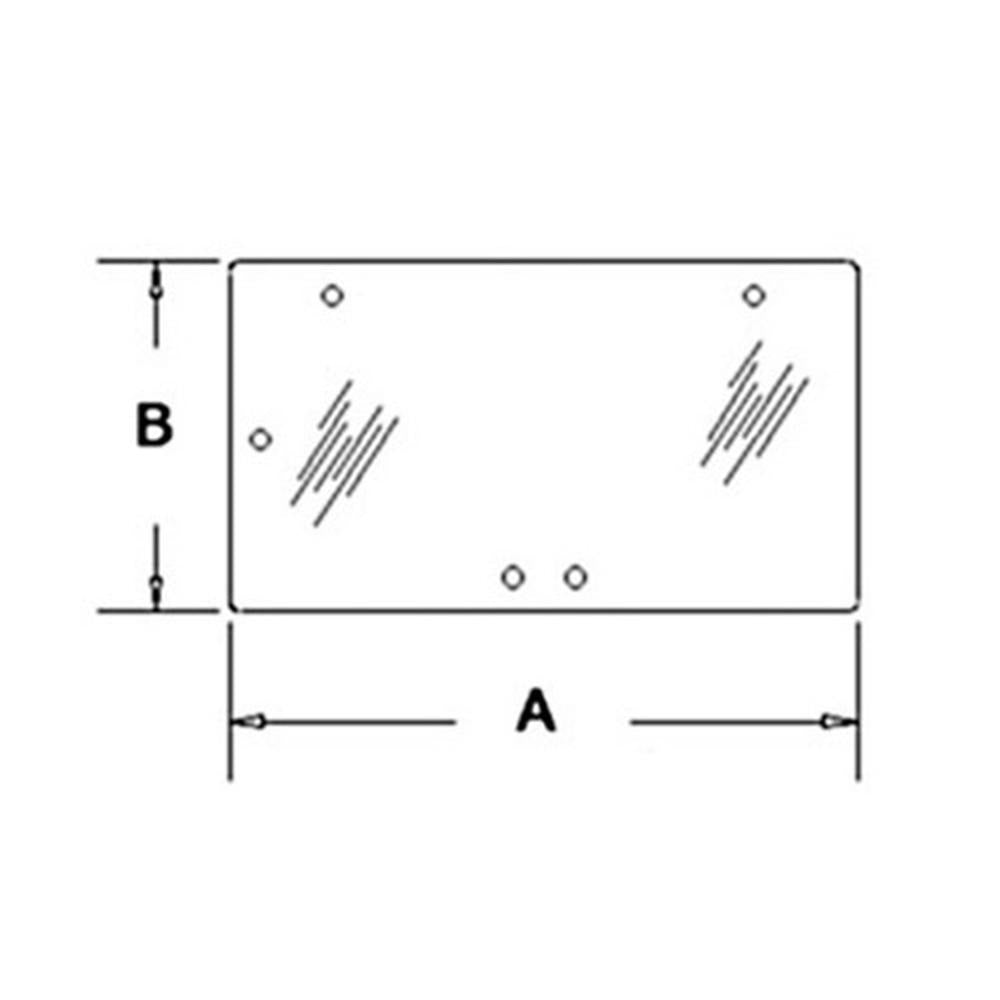 WN-3233046R3-PEX Glass, Rear Fits International/CaseIH 1055 1056 1255 1455 485