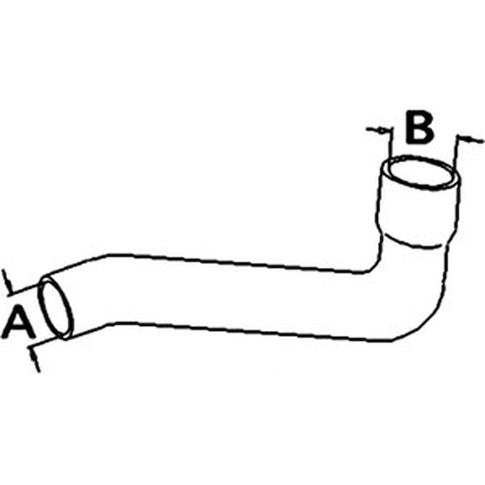 3382984M1 Lower Radiator Hose Fits Massey Ferguson Tractors 3050 3060 3065