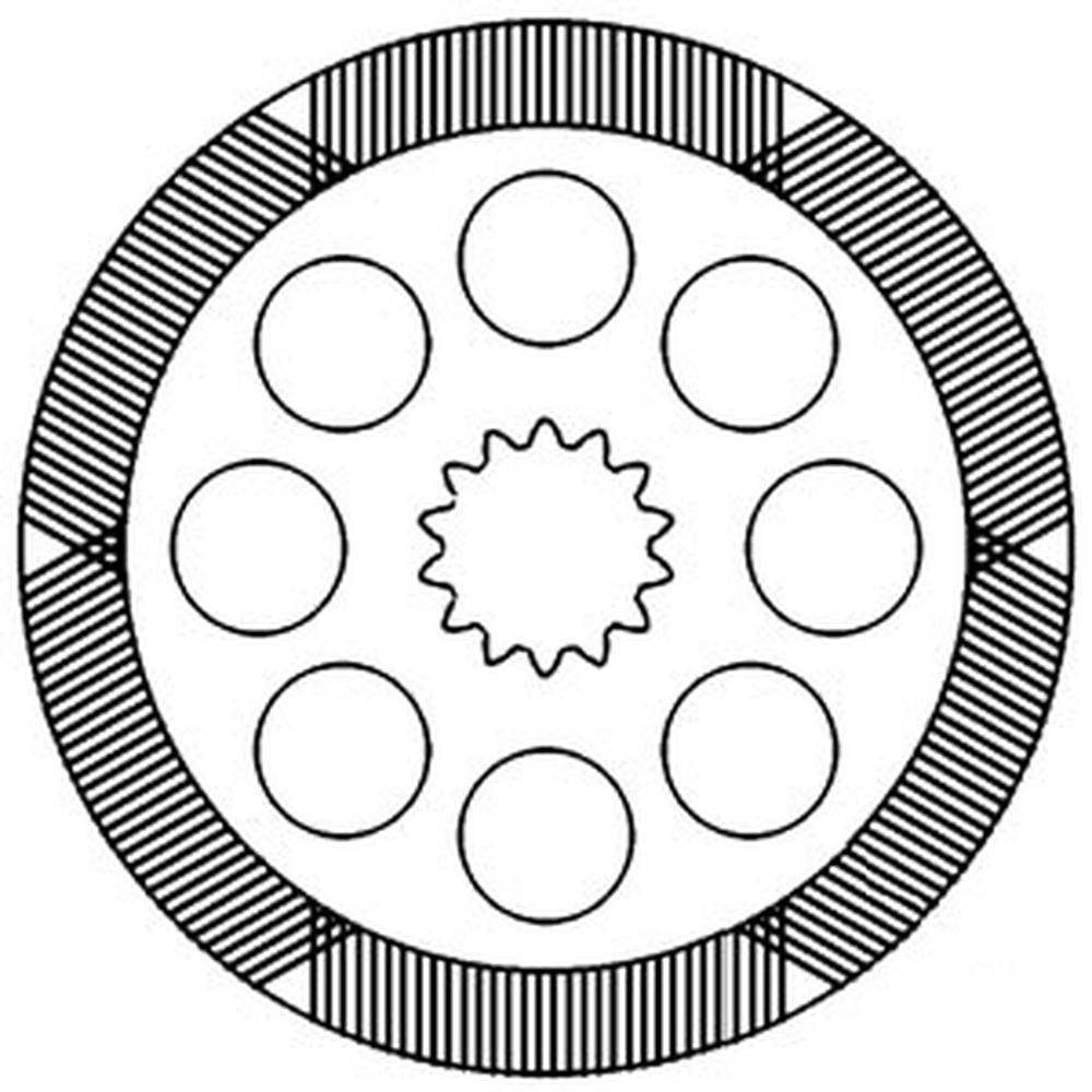 3386896M92 Brake Disc Fits Massey Ferguson Tractor 3070 3090 3095 3120