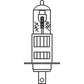 12 Volt 55W Bulb Fits Massey Ferguson Models 3405180M1 VLC0448