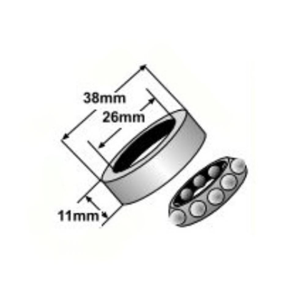 Steering Bearing and Race 34150-16220 Fits Kubota L175 175DT L185 L185DT+
