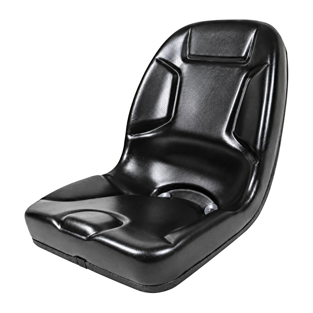 Mid Back Compact Tractor Seat Black Fits Mitsubishi Fits Rhino Fits Satoh