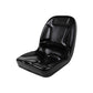 High Back Compact Tractor Seat Black Fits Mitsubishi Fits Rhino Fits Satoh