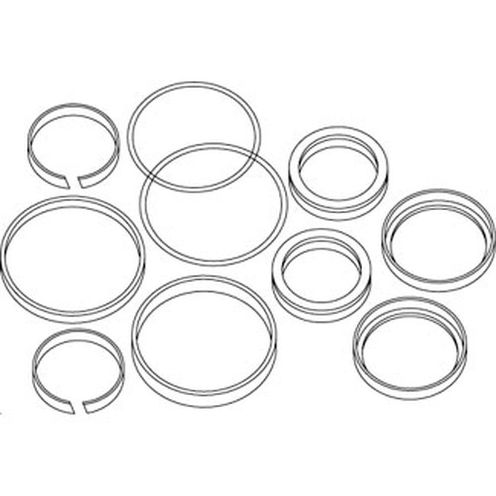 Power Steering Cyl. Seal Kit Fits Ford Fits Massey Ferguson Fits Ferguson Fits N