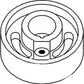 IHS014 Brake Drum Fits International